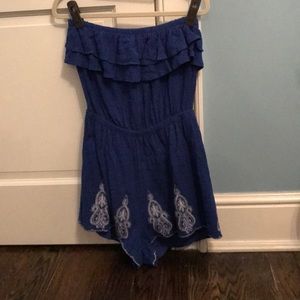 Blue Romper